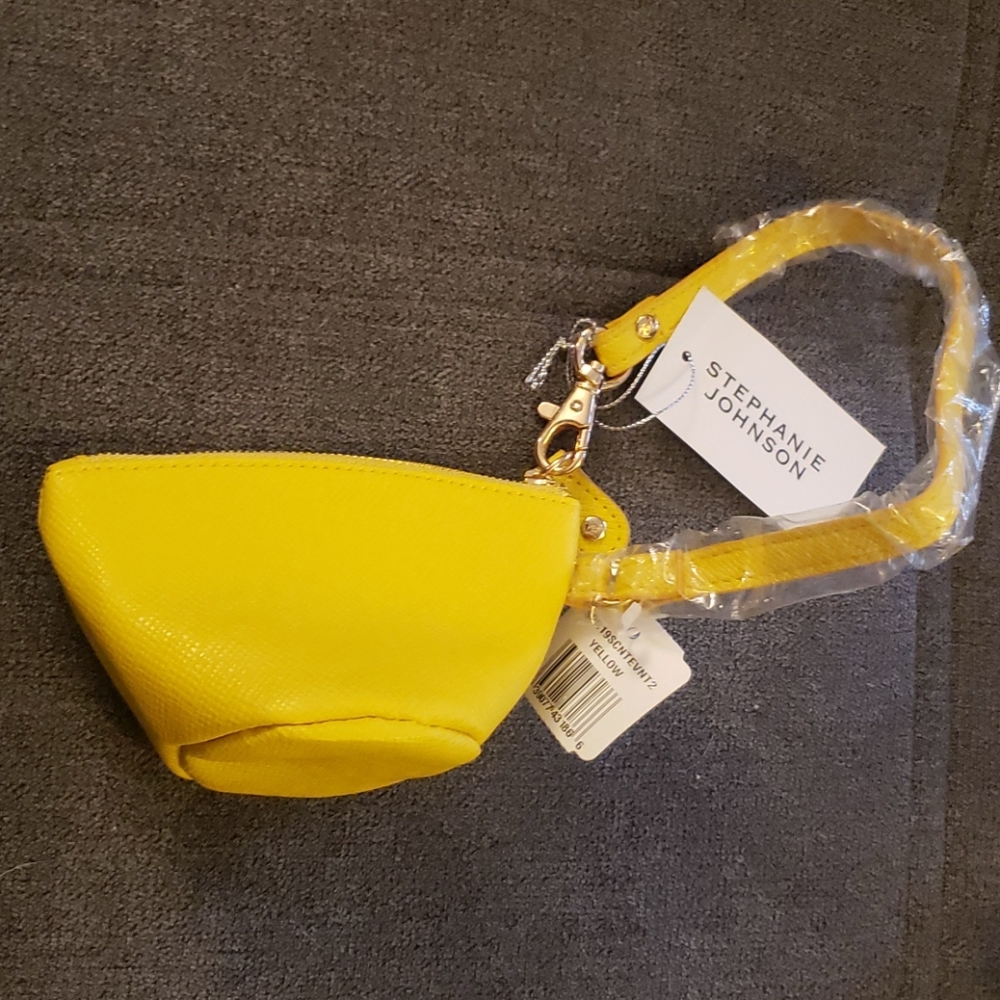 Stephanie Johnson tiny wristlet.